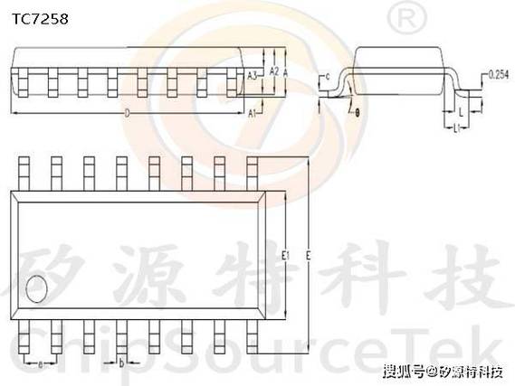 tc7258是led屏幕8通道消隐控制驱动ic
